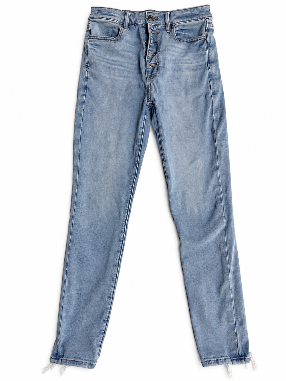 American Eagle Outfitters Light Blue High-Rise Skinny Jeans